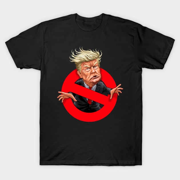 Trumpbuster T-Shirt by Paul Mudie